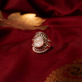 Moonstone 925 Solid Sterling Silver Ring, Moonstone Ring