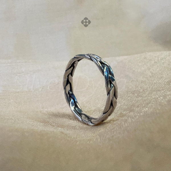 Silver Band, 925 Solid Sterling Silver Ring,Classic Silver Band