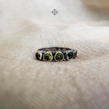 Peridot Ring, 925 Solid Sterling Silver Ring, Ring For Women