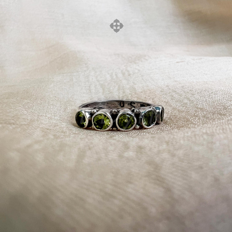 Peridot Ring, 925 Solid Sterling Silver Ring, Ring For Women