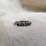 Peridot Ring, 925 Solid Sterling Silver Ring, Ring For Women