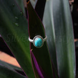 'Fortuna' Turquoise 925 Solid Sterling Silver Ring