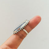 'Boho' Zebra Jasper 925 Solid Sterling Silver Ring