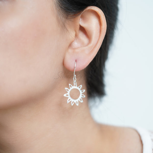 Silver Earring, 925 Solid Sterling Silver Earring